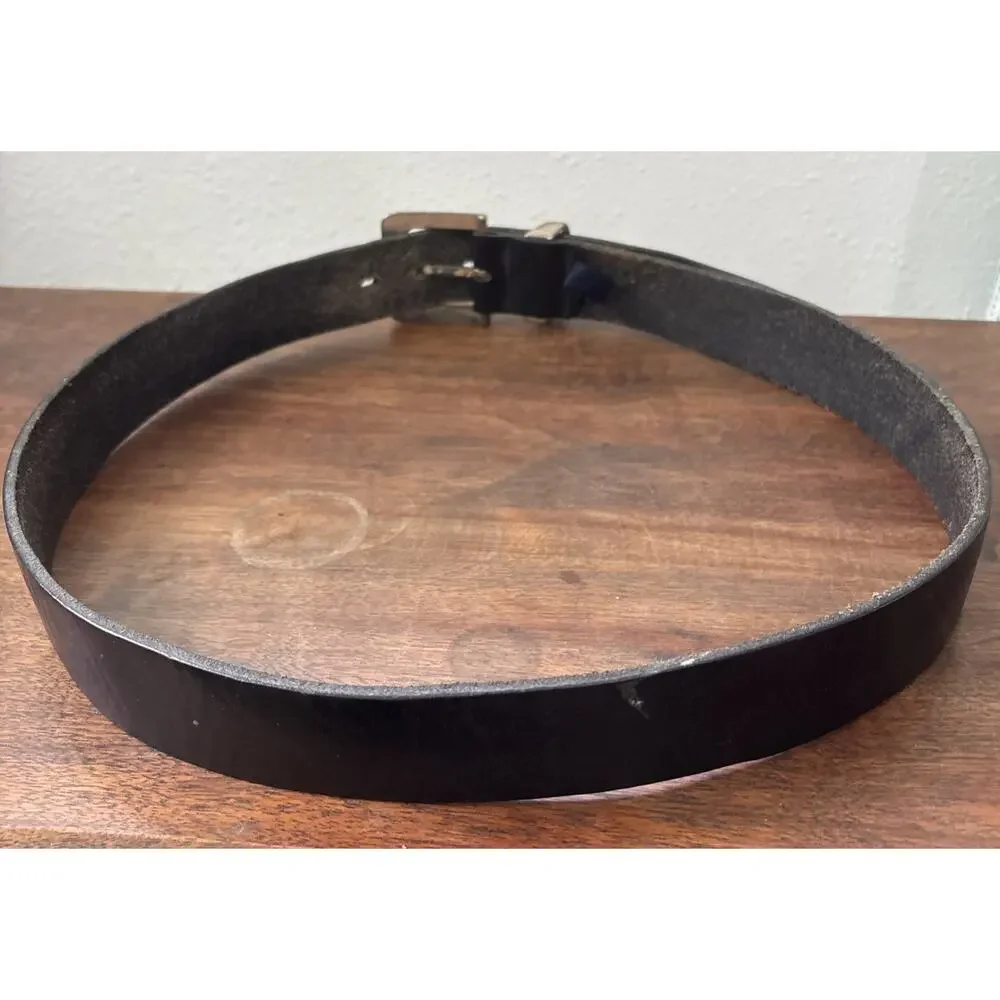Roundtree & Yorke Special Issue No 75082 Black Leather Belt Size L/XL Jos A Bank